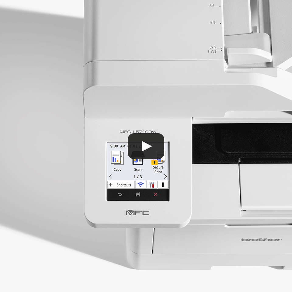 MFC-L5710DW - Professionel, trådløs alt-i-en A4 s/h-laserprinter 7